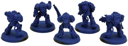 SPACE MARINES 5 Heavy Intercessors #1 Warhammer 40K 7285