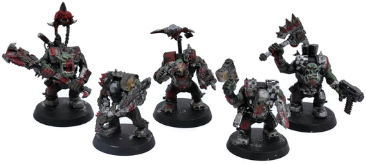 ORKS 5 Ork Nobz #2 Warhammer 40K 7292