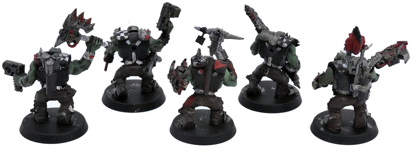 ORKS 5 Ork Nobz #2 Warhammer 40K 7292