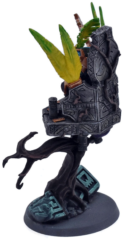SERAPHON Skink Starseer #2 CONVERTED WELL PAINTED Warhammer Sigmar 3343
