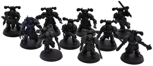 CHAOS SPACE MARINES 10 Legionaries #1 Warhammer 40K 7414