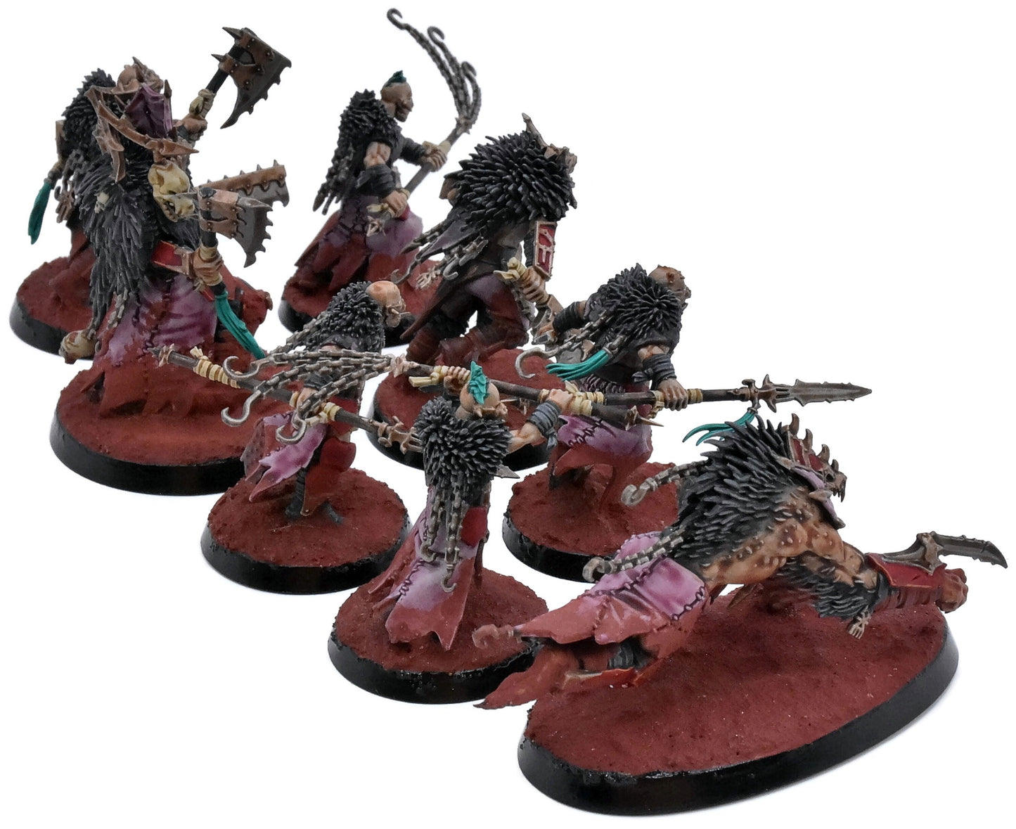 CHAOS DAEMONS 40K 8 Karanak Claws #1 WELL PAINTED Warhammer 40K 3473