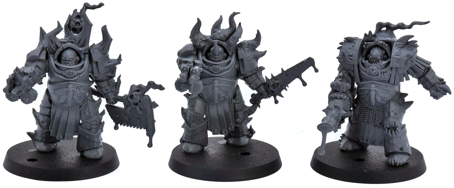 DEATH GUARD 3 Blightlord Terminators #1 Warhammer 40K 7438