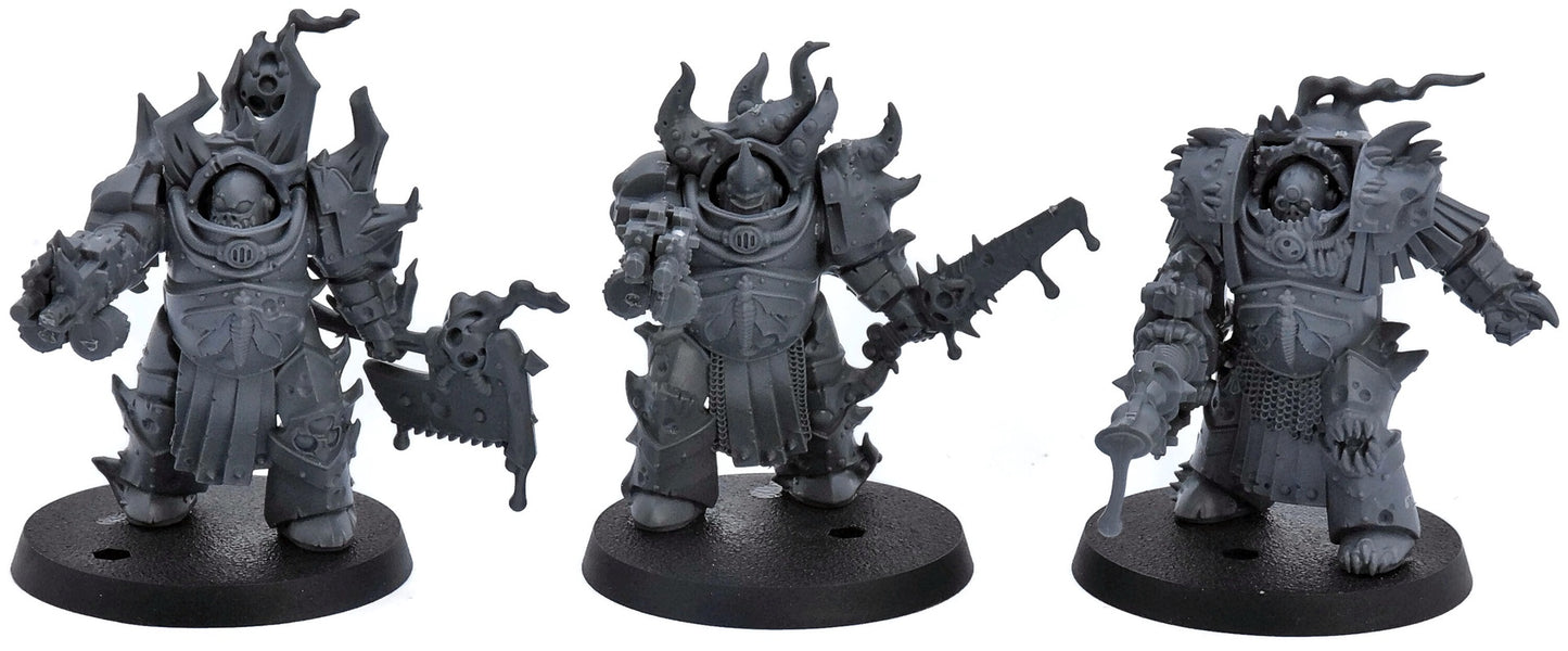 DEATH GUARD 3 Blightlord Terminators #1 Warhammer 40K 7438