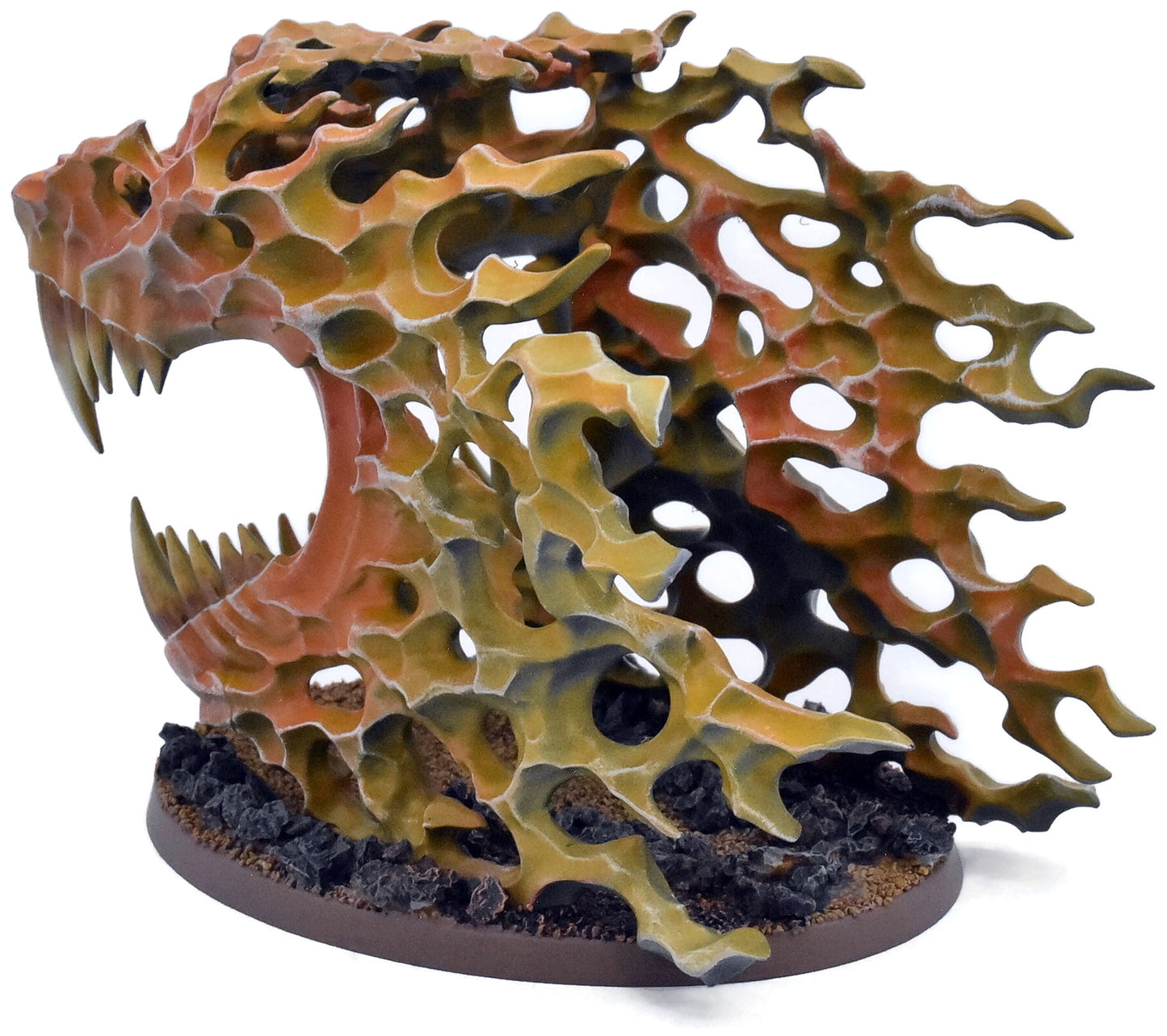SCENERY & TERRAIN Ravenaks Gnashing Jaws #1 WELL PAINTED Spell Sigmar 3503