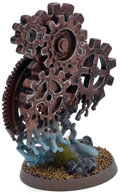 SCENERY & TERRAIN Chronomatic Cogs #1 WELL PAINTED Warhammer Sigmar Spell 3541