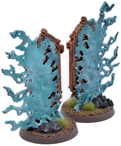 SCENERY & TERRAIN Umbral Spellportal #1 WELL PAINTED Warhammer Sigmar Spell 3596