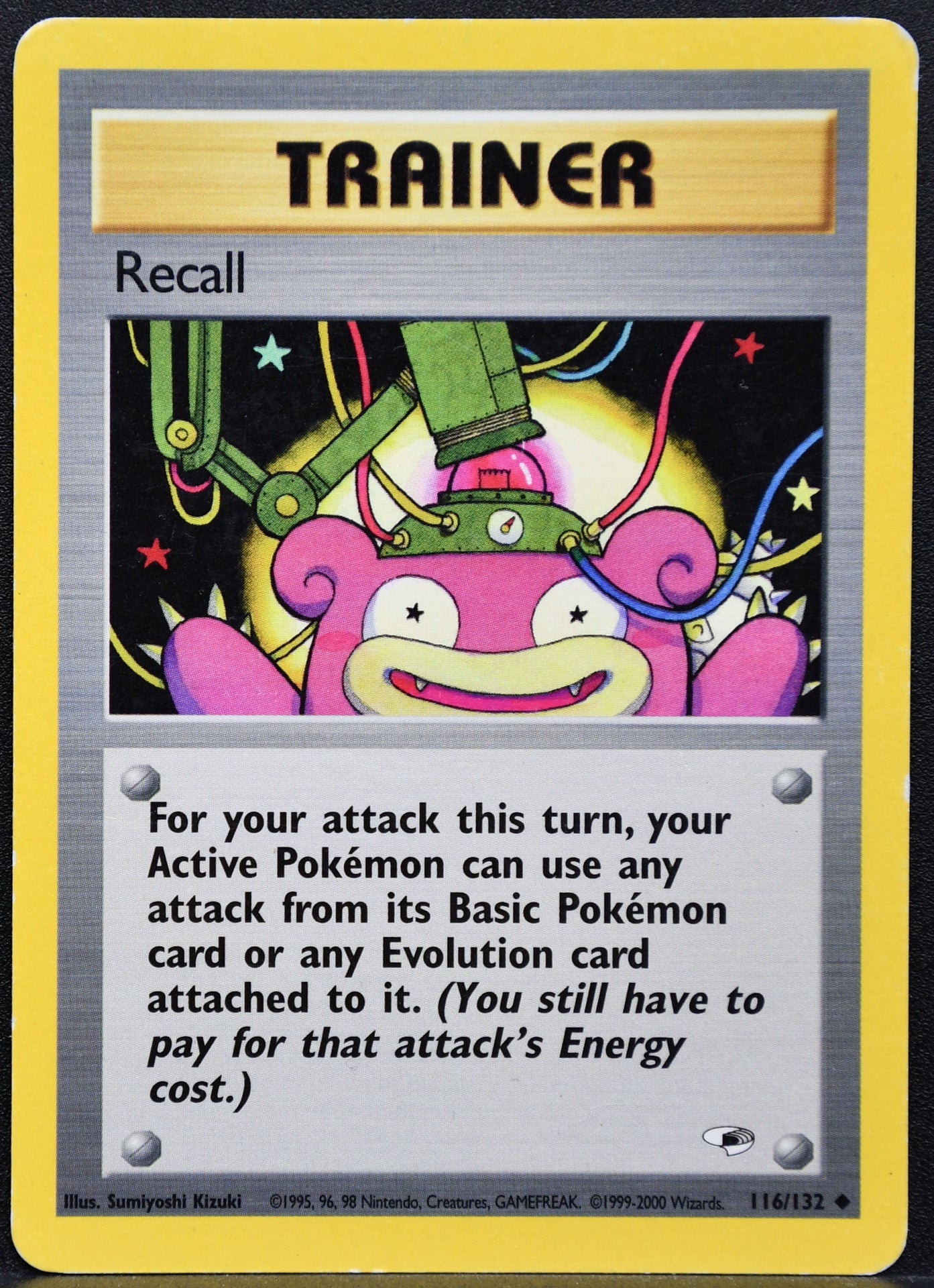 Pokemon TCG Recall 116/132 Gym Challenge HP