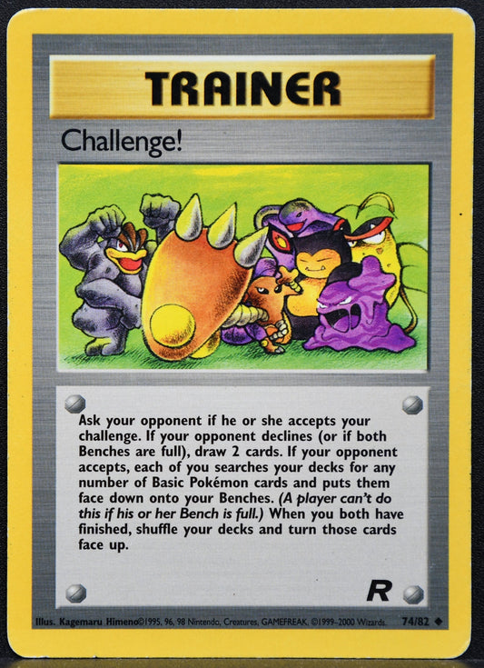 Pokemon TCG Challenge! 74/82 Team Rocket HP