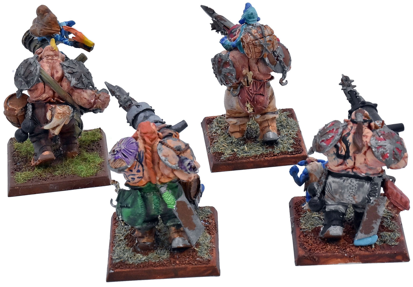OGRE KINGDOMS 4 Ogres leadbelchers #1 Warhammer Fantasy 3800