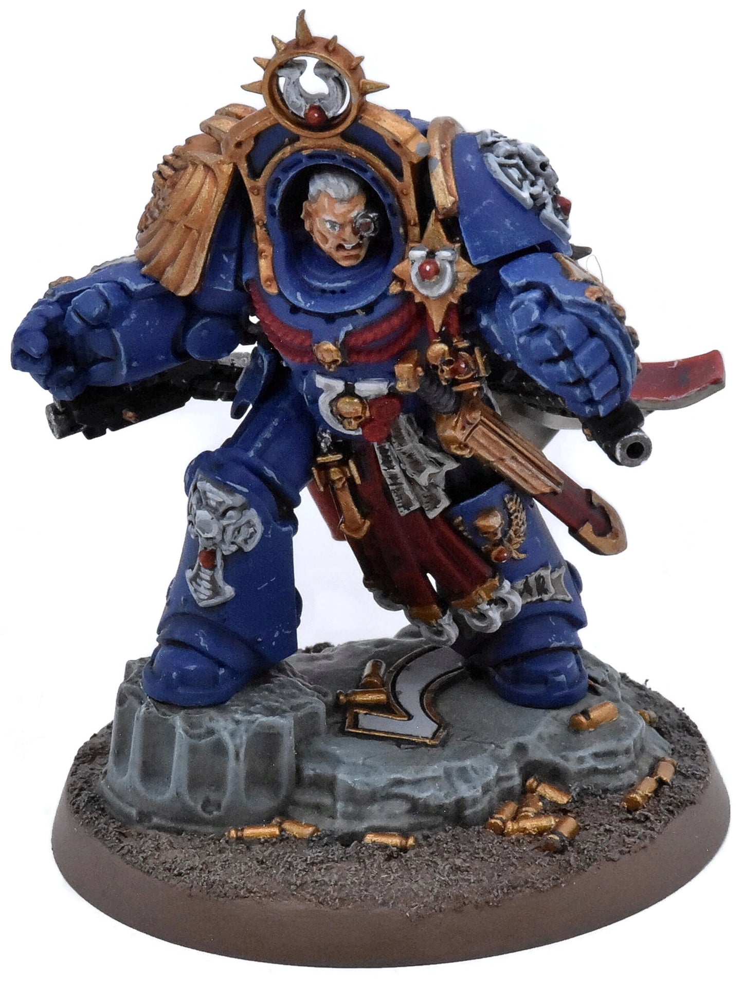 SPACE MARINES Marneus Calgar #1 Warhammer 40K WELL PAINTED 3916