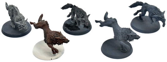 SPACE WOLVES 5 Fenrisian Wolves #3 Warhammer 40K 3133