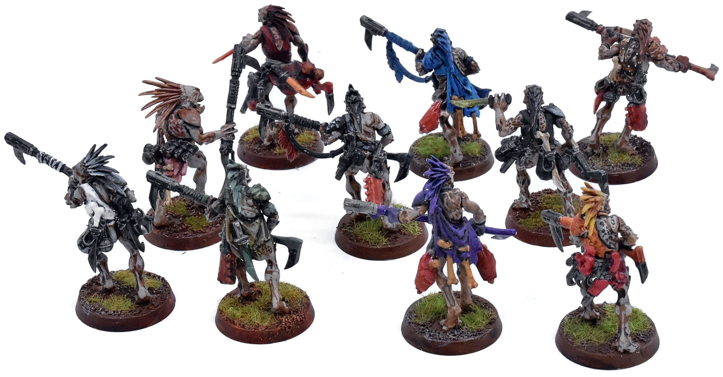 TAU EMPIRE 10 Kroot Carnivore Squad #1 Warhammer 40K 3954
