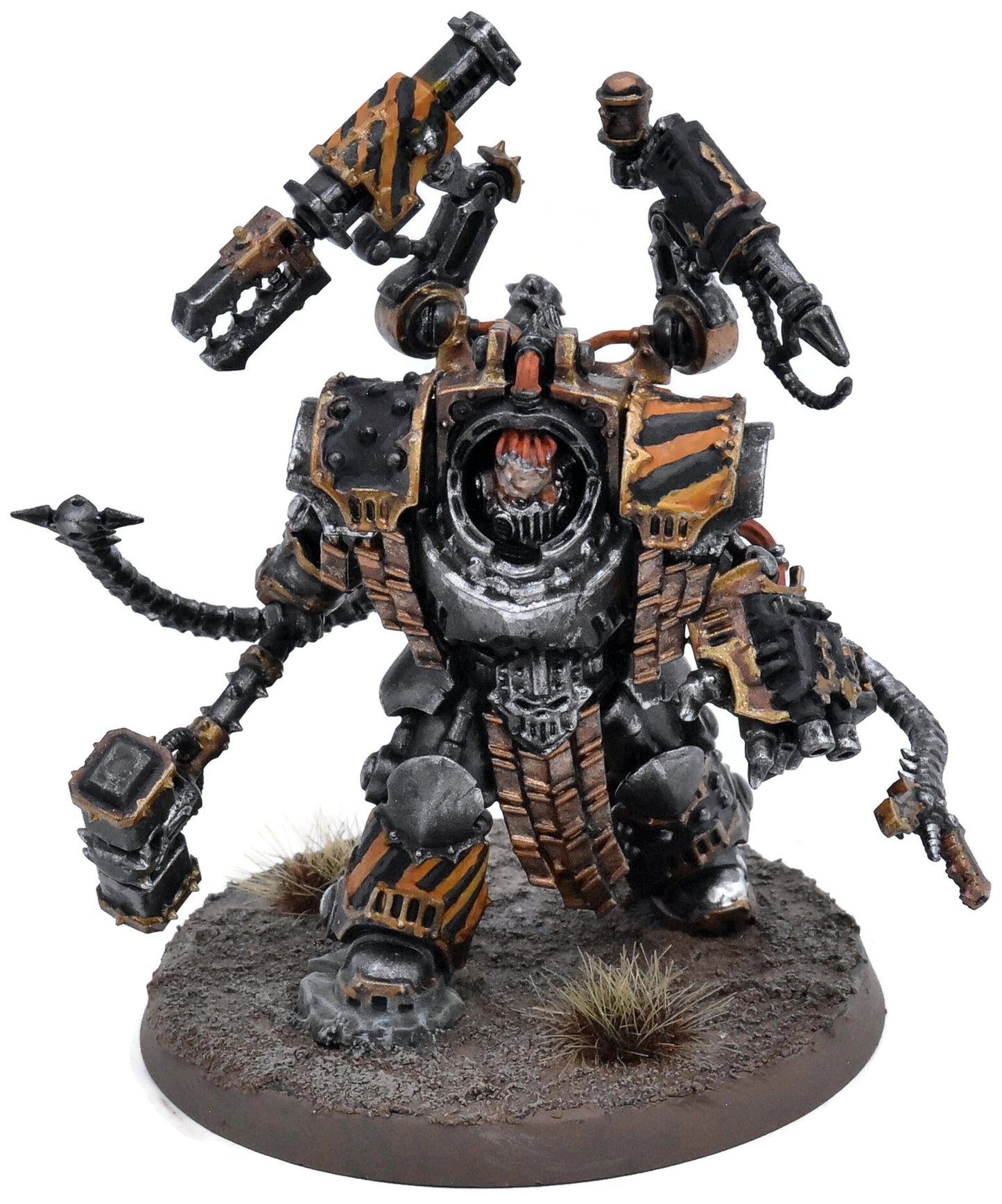 CHAOS SPACE MARINES Kravek Morne #1 Warhammer 40K WELL PAINTED 3985