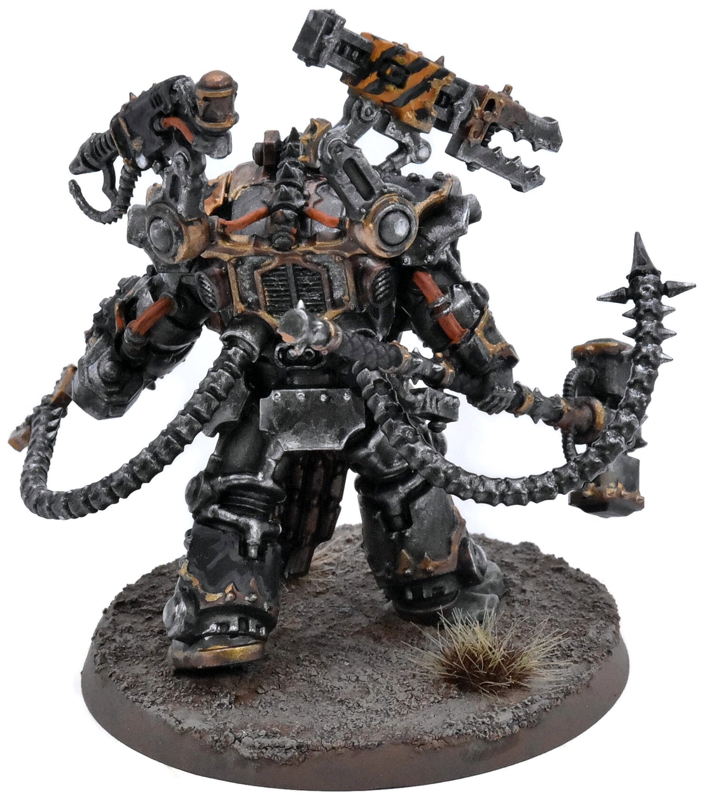 CHAOS SPACE MARINES Kravek Morne #1 Warhammer 40K WELL PAINTED 3985