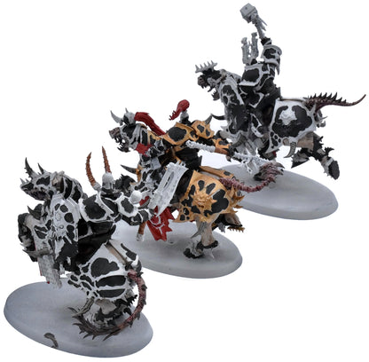 SLAVES TO DARKNESS 3 Varanguards knights #1 Warhammer Sigmar 4159