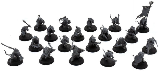 SKAVEN 20 Clanrats #1 Warhammer Sigmar 3485