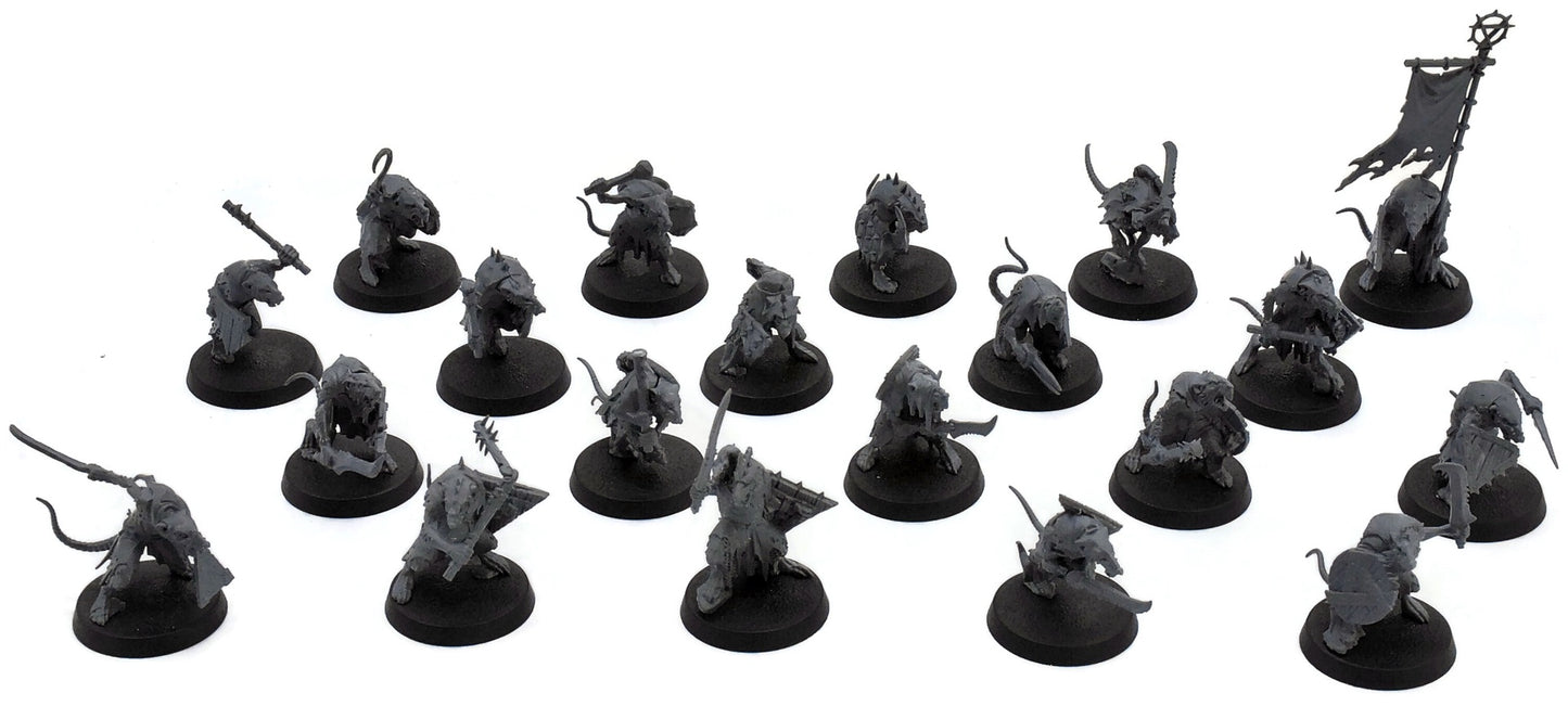 SKAVEN 20 Clanrats #1 Warhammer Sigmar 3485