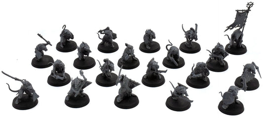 SKAVEN 20 Clanrats #1 Warhammer Sigmar 3485
