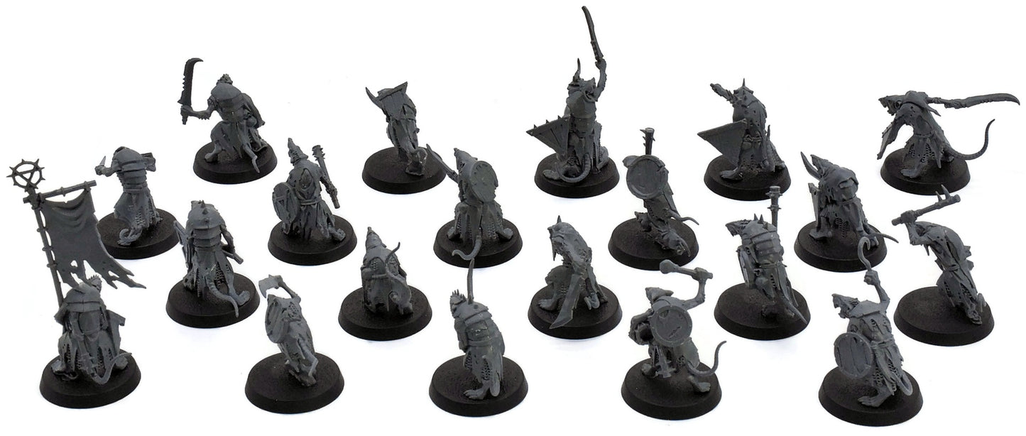 SKAVEN 20 Clanrats #1 Warhammer Sigmar 3485
