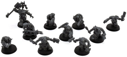 ORKS 10 Ork Boyz #1 Warhammer 40K-8528 3539