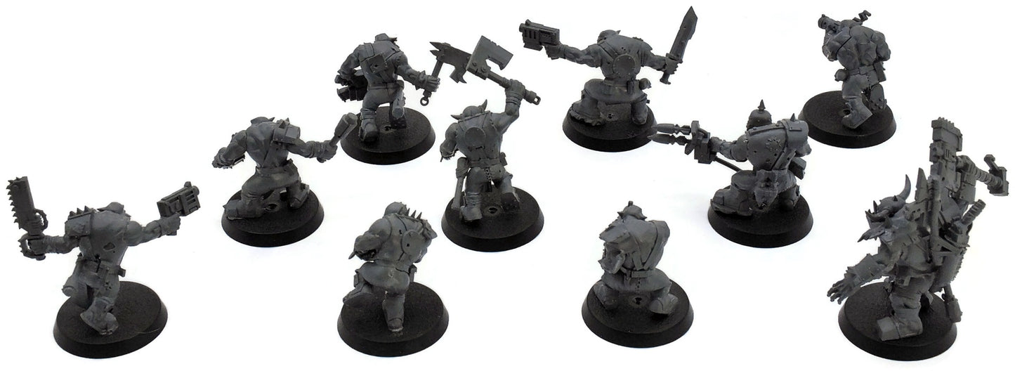 ORKS 10 Ork Boyz #1 Warhammer 40K-8528 3539