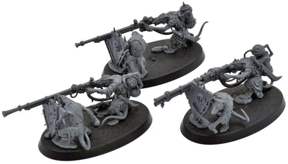 SKAVEN 3 Warplock Jezzails #1 Warhammer Sigmar 3584