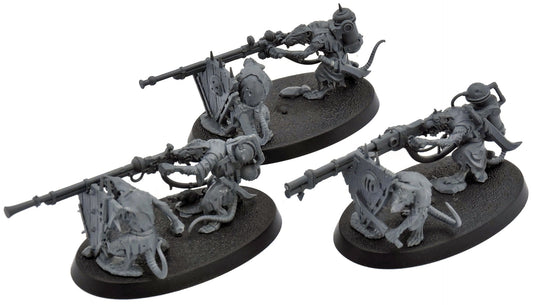 SKAVEN 3 Warplock Jezzails #1 Warhammer Sigmar 3584