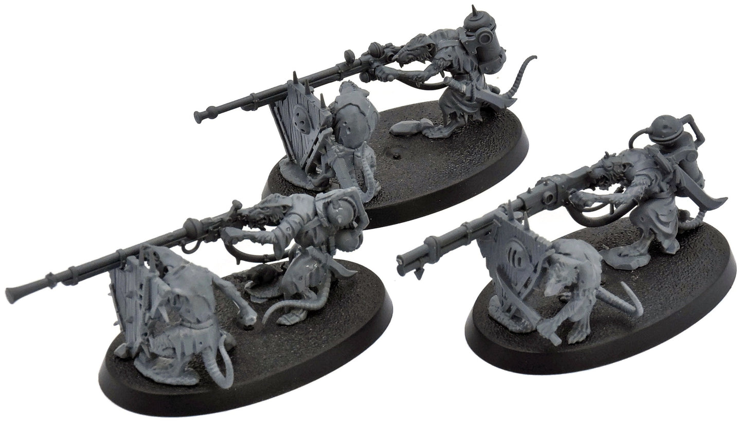 SKAVEN 3 Warplock Jezzails #1 Warhammer Sigmar 3584