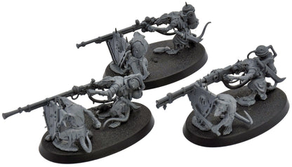 SKAVEN 3 Warplock Jezzails #1 Warhammer Sigmar 3584