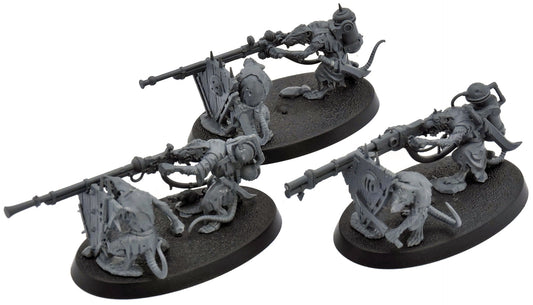 SKAVEN 3 Warplock Jezzails #1 Warhammer Sigmar 3584