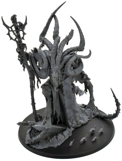 SKAVEN Vizzik Skour Prophet Horned Rat #1 Warhammer Sigmar 3669