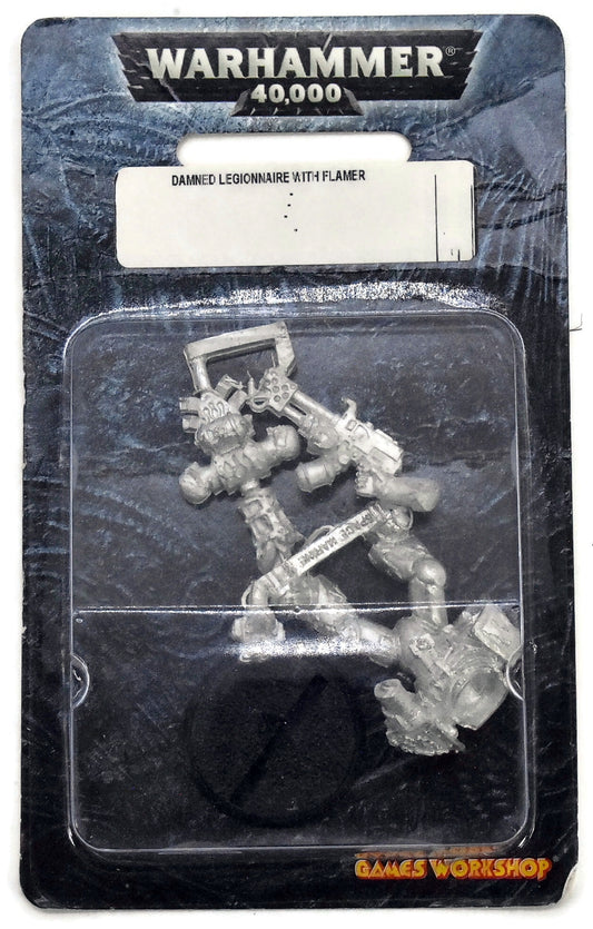 SPACE MARINES Damned Legionnaires With Flamer Still In Box #1 OOP 40K 3713