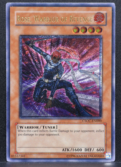 Yu-Gi-Oh Rose, Warrior of Revenge CSOC-EN000 LP Ultimate Rare