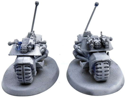 SPACE MARINES 2 bikers #1 missing rider Warhammer 40K 4487