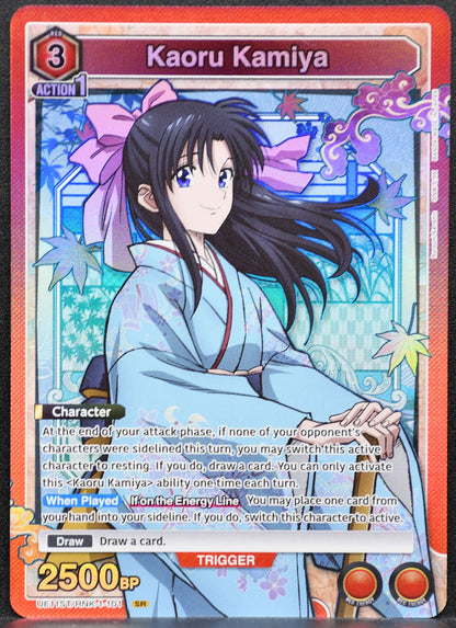 Union Arena Kaoru Kamiya UE11ST/RNK-1-101 NM Rurouni Kenshin SR