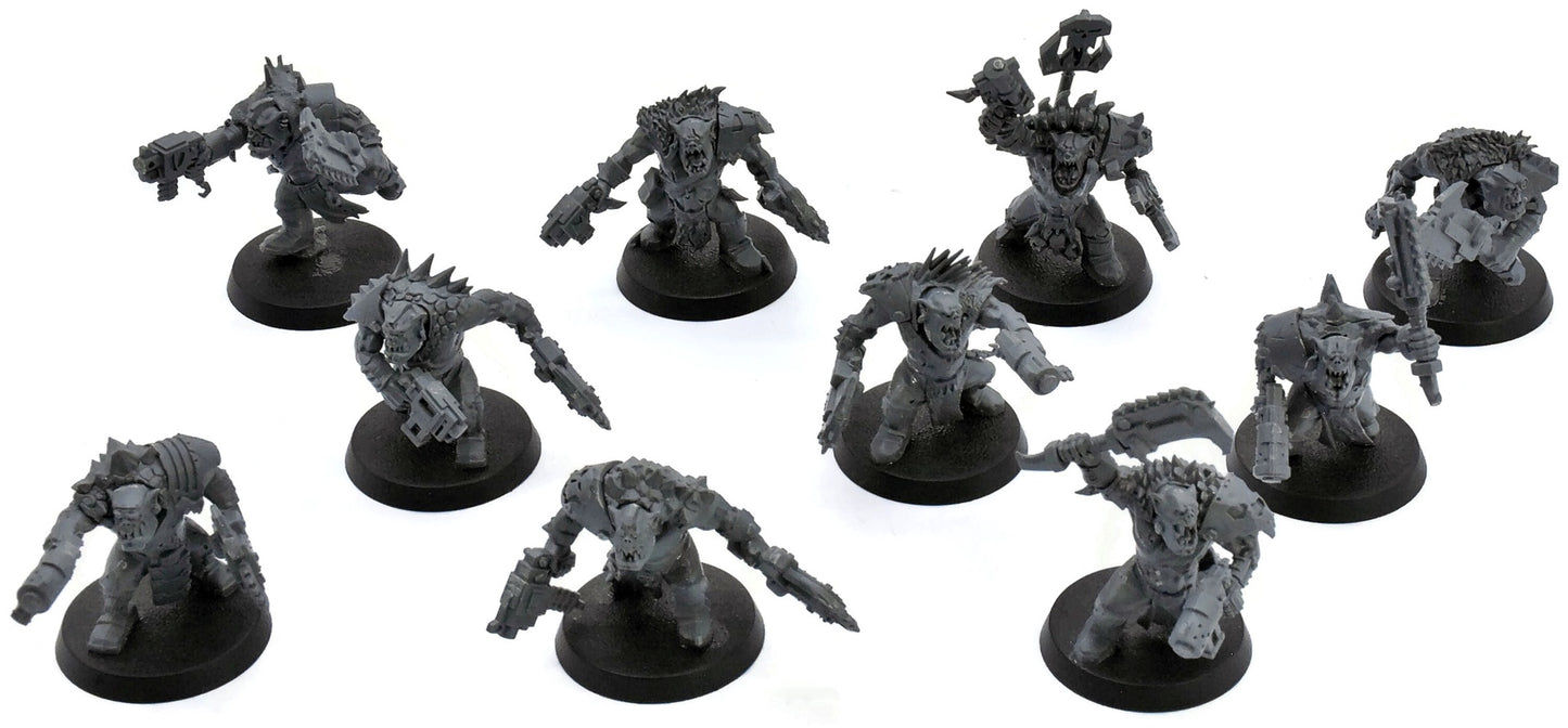 ORKS 10 Beast Snagga Boyz #1 Warhammer 40K 3904