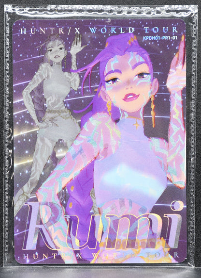 Kayou Kpop Demon Hunters Rumi KPDH-PR1-01 NM HUNTR/X WORLD TOUR Sealed
