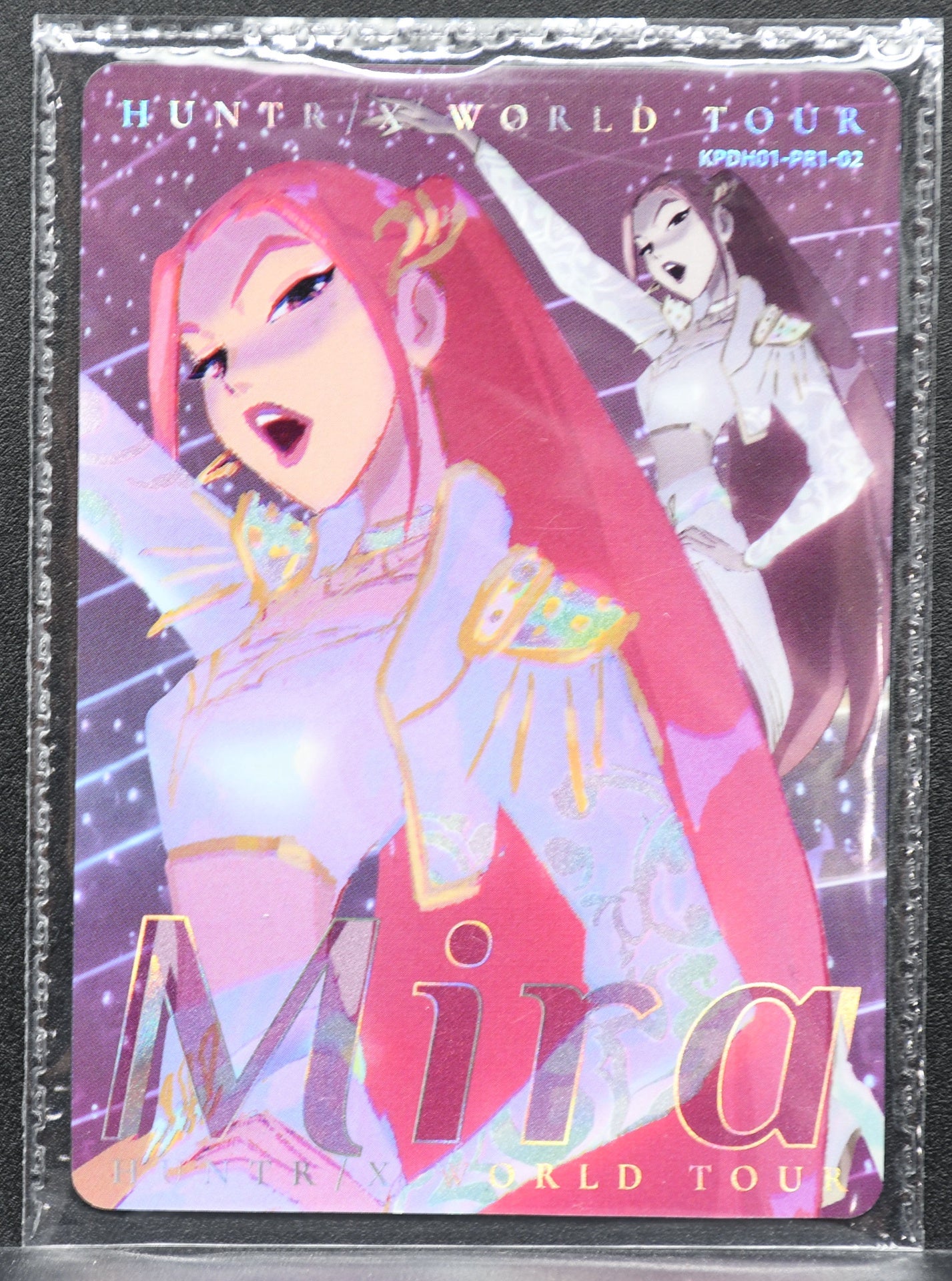 Kayou Kpop Demon Hunters Mira KPDH-PR1-02 NM HUNTR/X WORLD TOUR Sealed