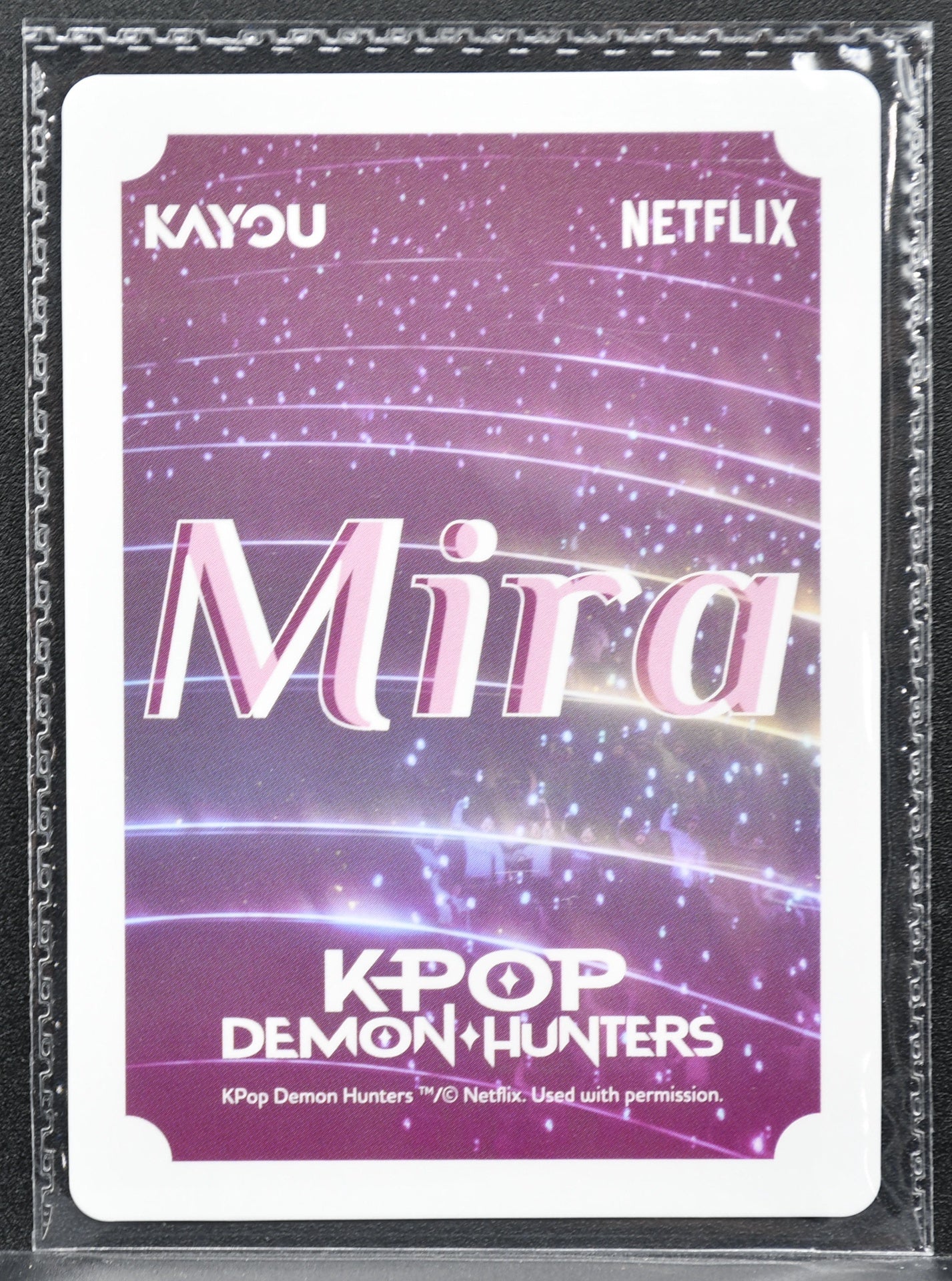 Kayou Kpop Demon Hunters Mira KPDH-PR1-02 NM HUNTR/X WORLD TOUR Sealed