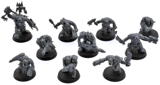 ORKS 10 Ork Boyz #1 Warhammer 40K 3966