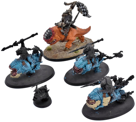 ORKS 5 Squighog Boyz #1 Warhammer 40K 3997