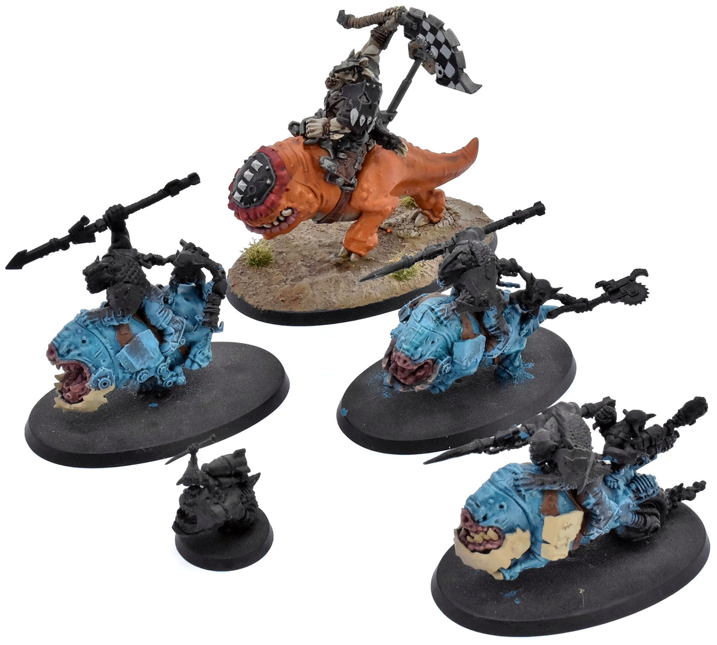ORKS 5 Squighog Boyz #1 Warhammer 40K 3997