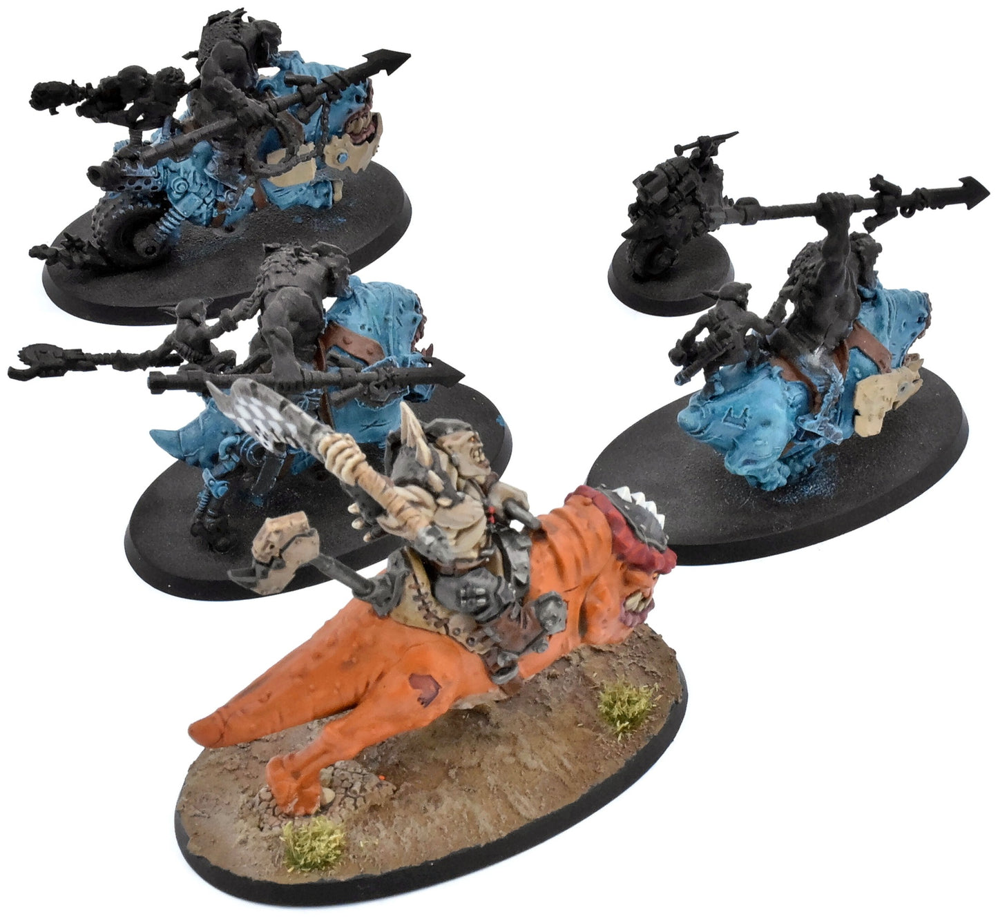 ORKS 5 Squighog Boyz #1 Warhammer 40K 3997