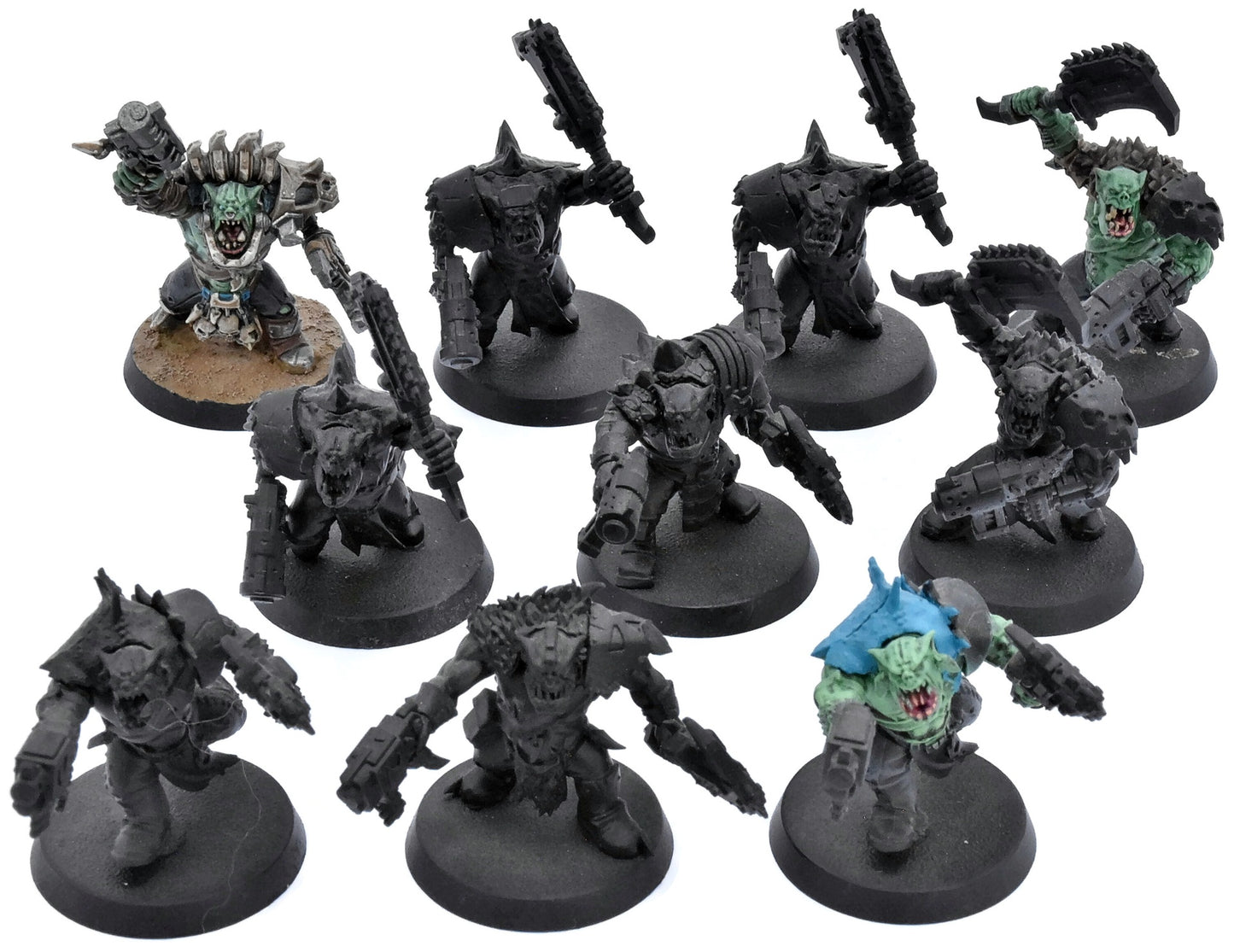 ORKS 10 Beast Snagga Boyz #2 Warhammer 40K 4017