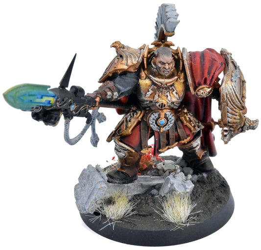 ADEPTUS CUSTODES Shield Captain #1 PRO PAINTED Warhammer 40K 4116
