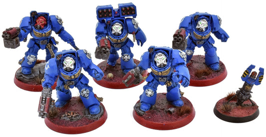 SPACE MARINES 5 Terminator Squad #1 Warhammer 40K Ultramarines 4130