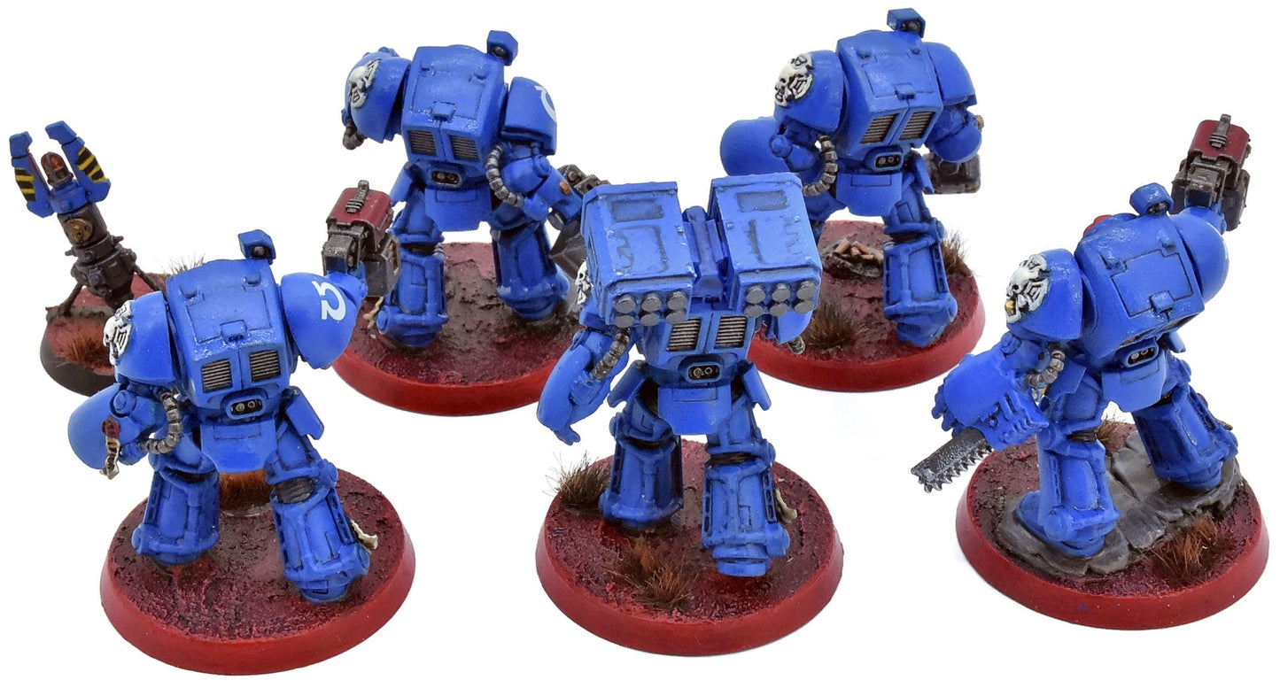 SPACE MARINES 5 Terminator Squad #1 Warhammer 40K Ultramarines 4130