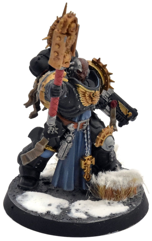 SPACE WOLVES Chaplain Indomitus #1 WELL PAINTED Warhammer 40K 4154