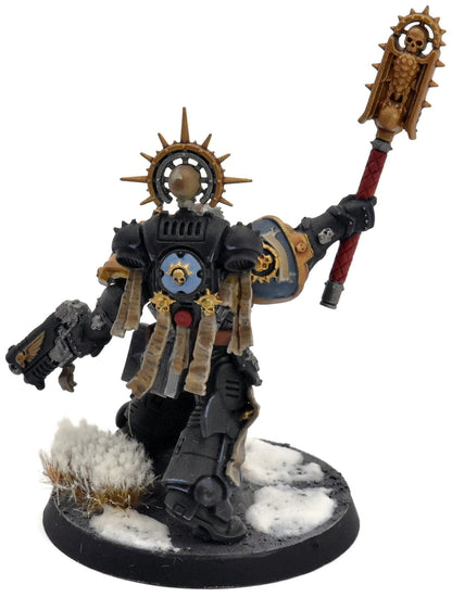 SPACE WOLVES Chaplain Indomitus #1 WELL PAINTED Warhammer 40K 4154